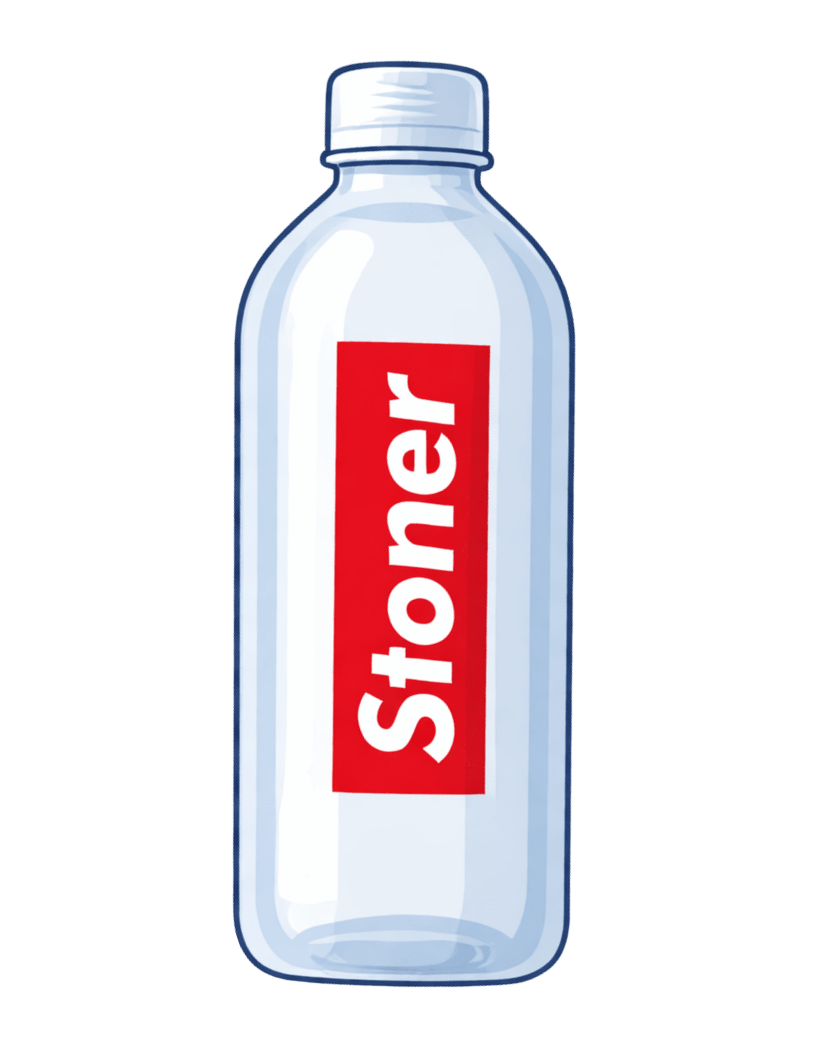 16oz. Spring Water Bottle by StonerUSA.com | Premium accessories from California cannabis lifestyle brand | Stoner Water & Apparel