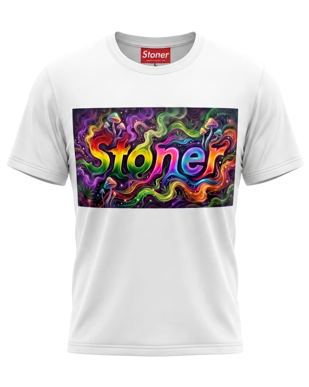 Psychedelic Smoke T-shirt by StonerUSA.com | Premium from California cannabis lifestyle brand | Stoner Water & Apparel