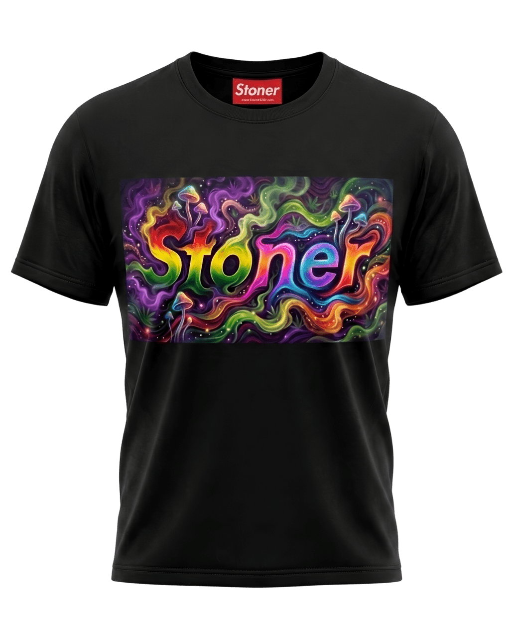 Psychedelic Smoke T-shirt by StonerUSA.com | Premium from California cannabis lifestyle brand | Stoner Water & Apparel