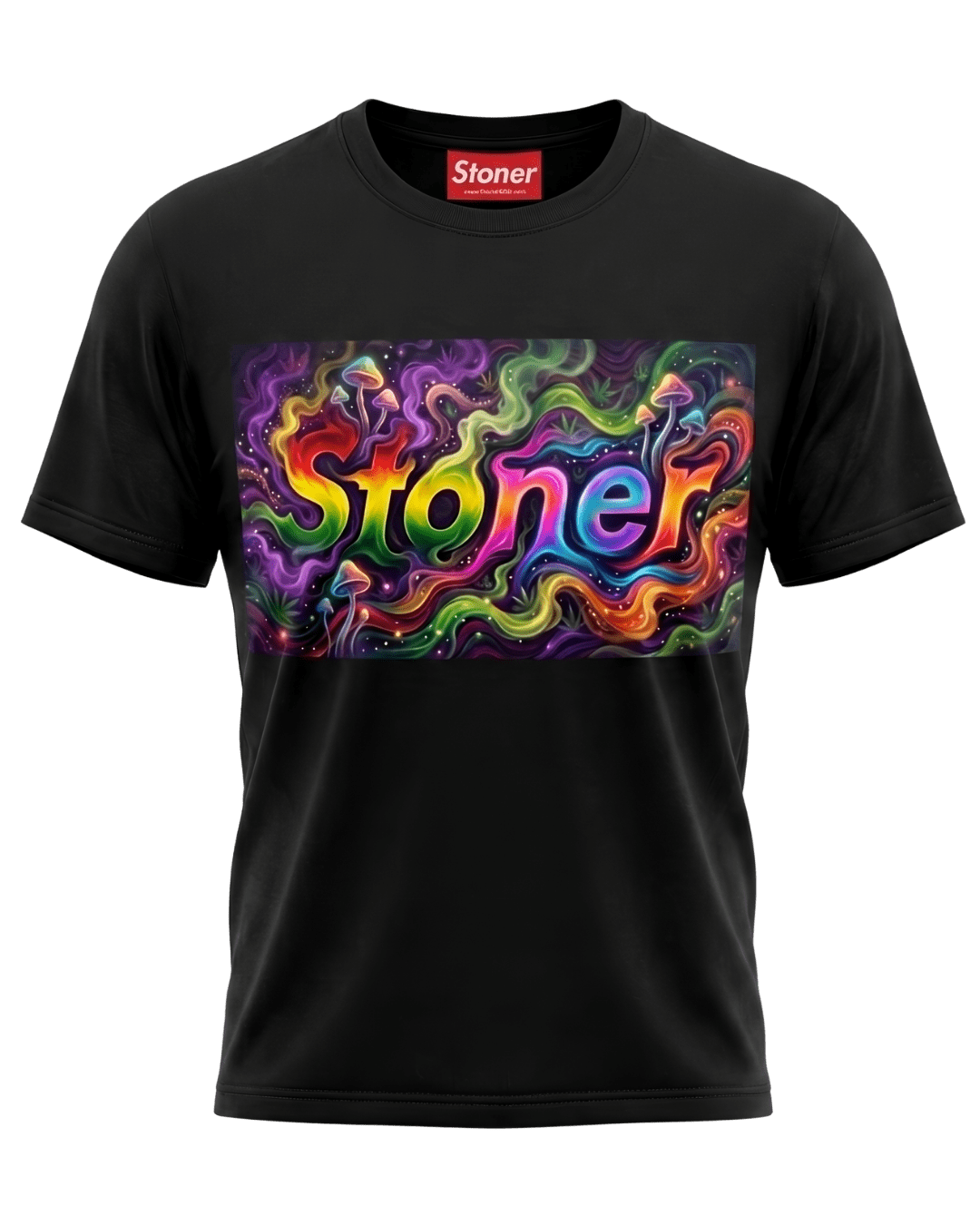 Psychedelic Smoke T-shirt by StonerUSA.com | Premium from California cannabis lifestyle brand | Stoner Water & Apparel