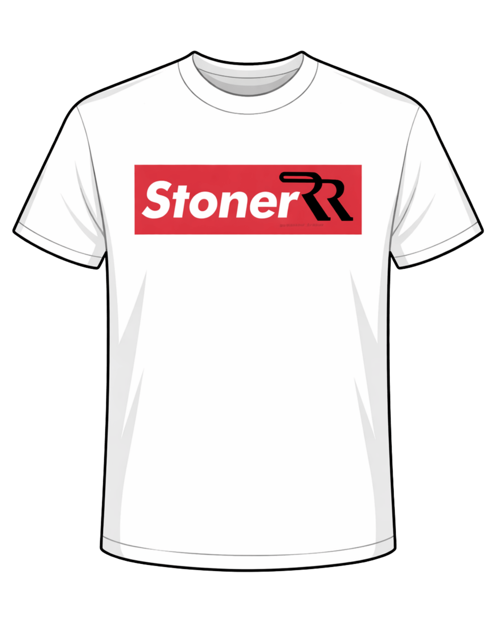 Richie Rich White T-Shirt by StonerUSA.com | Premium Shirt from California cannabis lifestyle brand | Stoner Water & Apparel