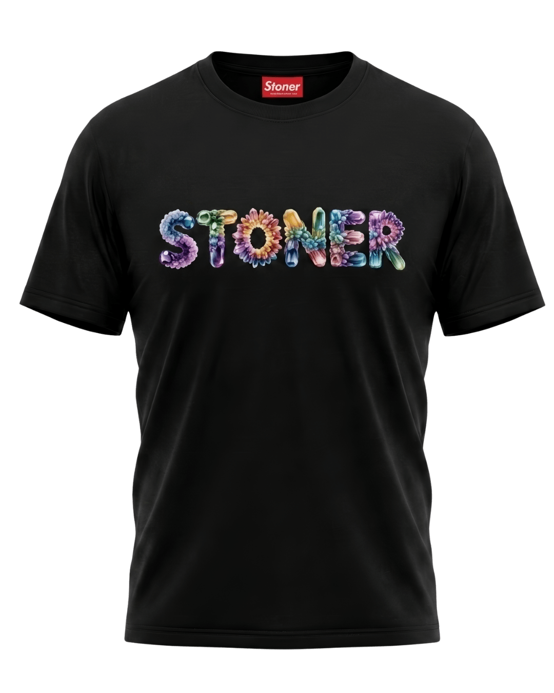 STONER Crystal Logo T-Shirt by StonerUSA.com | Premium Shirt from California cannabis lifestyle brand | Stoner Water & Apparel