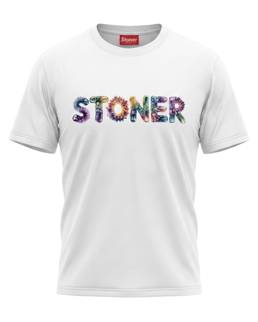 STONER Crystal Logo T-Shirt by StonerUSA.com | Premium Shirt from California cannabis lifestyle brand | Stoner Water & Apparel