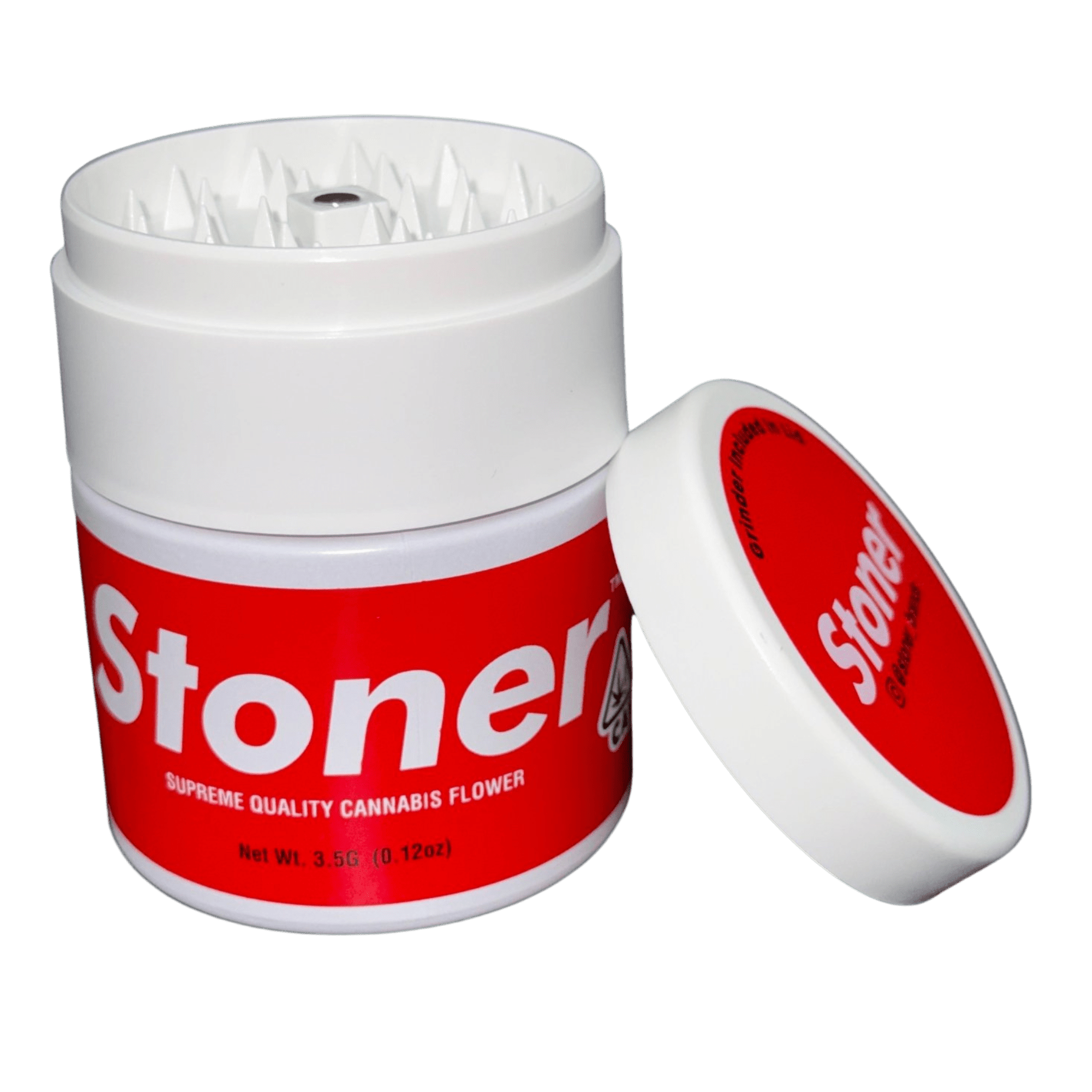 STONER Jar — The Original Grinder Jar by STONER | Premium accessories from California cannabis lifestyle brand | Stoner Water & Apparel