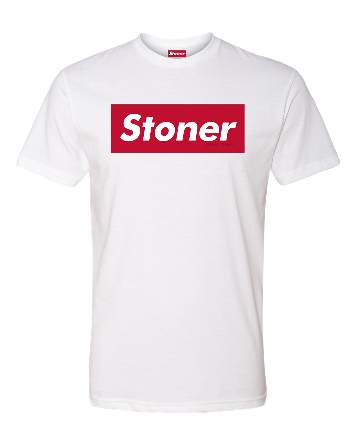 Stoner OG Logo White Shirt by STONER | Premium Shirt from California cannabis lifestyle brand | Stoner Water & Apparel